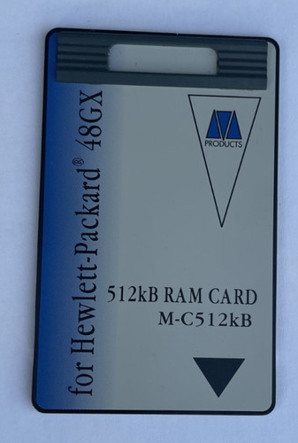 512k ram card 48gx gx - card,
