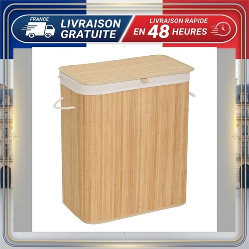 Panier linge bambou - panier,