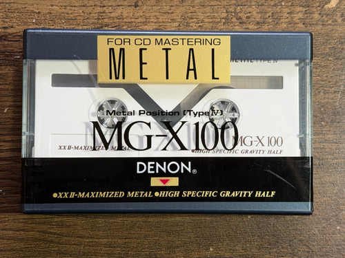 Denon 100 metal - 100, cassette