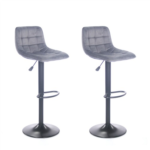 Velours gris barre - x,