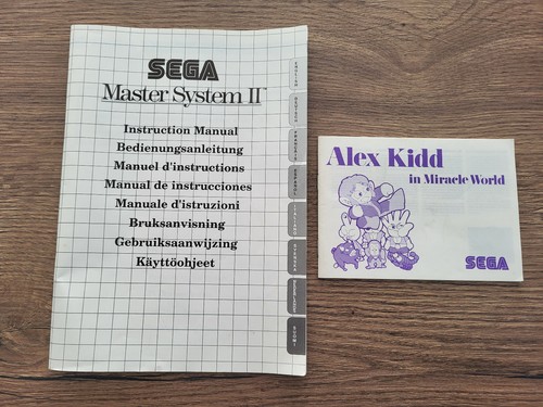 Notices sega master system - notices, ii