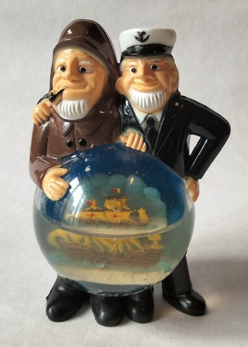 Vintage boule neige en - vintage,