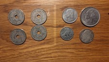 LOT DE PLUSIEURS FRANCS BELGES