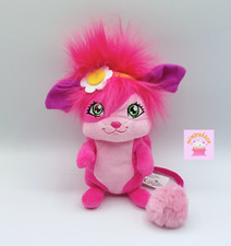 Petite peluche doudou Popples Bubbles rose mauve SPIN MASTERS 2015 18 cm fleur
