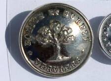 BOUTON UNIFORME BELGIQUE - POLICE ET SURETE  VERVIERS - BELGE - 24mm RARE BUTTON