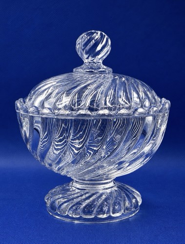 Crystal baccarat sugar - sugar, bowl