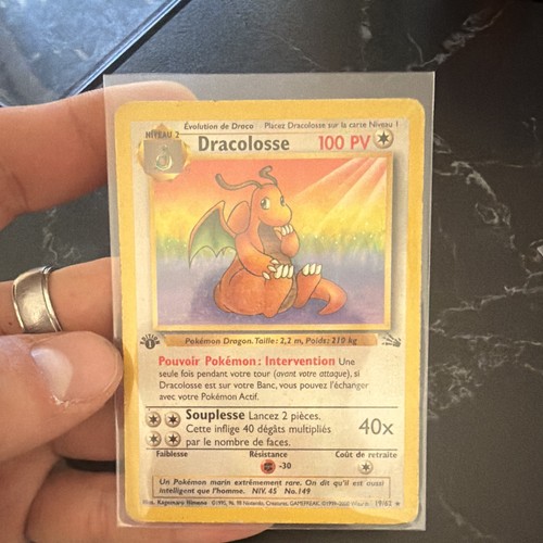 Pokémon jcc dracolosse 62 - dracolosse, 19/62