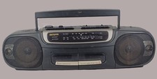 Radio double cassette portable
