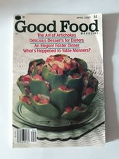 Vintage April 1987 Good Food