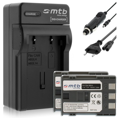 Batteries chargeur - 2x,