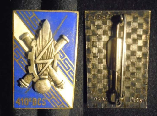 Insigne militaire 410 - insigne, 410°