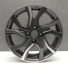 TOYOTA YARIS 16" GREY DIAMOND CUT ALLOY WHEEL RIM OEM 426110DC80 GENUINE X1