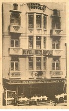 BELGIQUE  LA PANNE  avenue de la mer Hotel Café RIVOLI Restaurant