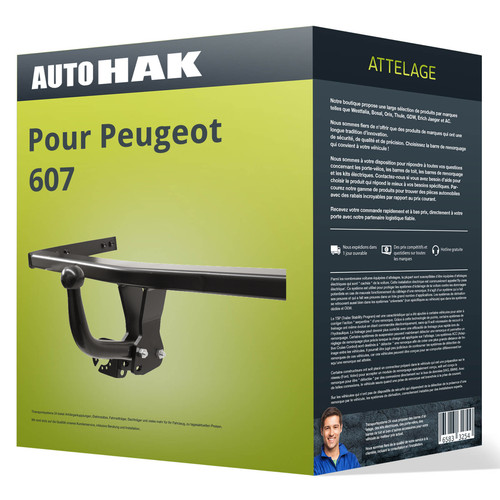 Attelage pour peugeot 607 - attelage,
