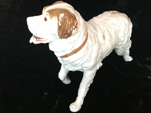 Superbe sujet ancien chien - , en