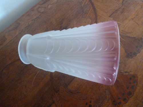 1930s art deco tulip molded - 1930s,