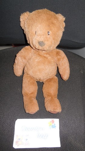 Doudou peluche ours marron - ours,