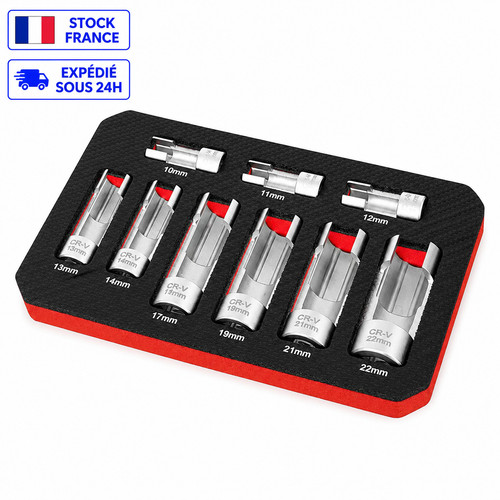 Jeu douilles sonde lambda - douilles,
