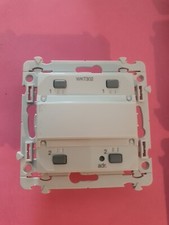 HAGER TEBIS WKT302 Kallysta KNX - Bouton Poussoir 2 entrées FILAIRE Occ.
