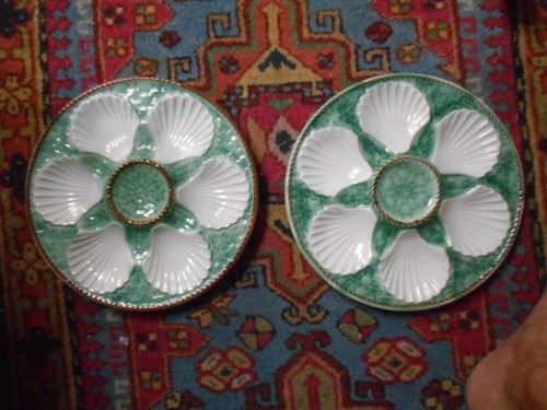 Assiettes huitres en - à,