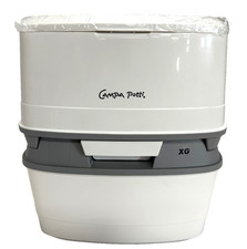 Thetford Campa Potti XG Portable Flushable Camping Toilet and Carry Handle 92840