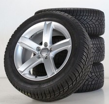 Audi A5 8T Roues D'Hiver Dunlop Jantes 17 Pouces Argent Alufelges 8T0071497
