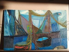 Peinture huile marine Roland