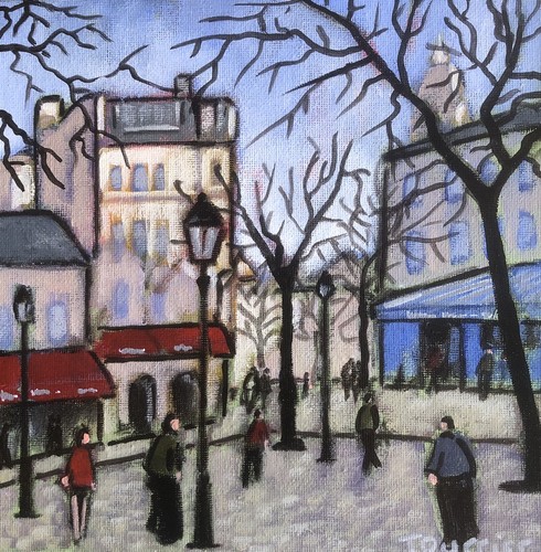 Tableau peinture paris - peinture,