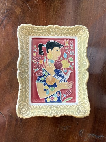 Plaque murale vintage - , boch