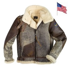 Blouson Bombardier B3 100 Missions COCKPIT USA ex AVIREX MADE IN USA