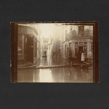 Crue, inondation ville