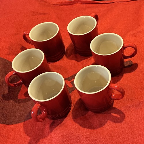 Creuset lot 6 tasses à - de,