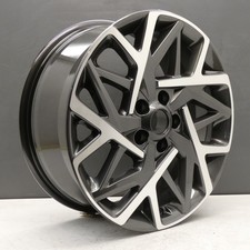 HYUNDAI KONA DIAMOND CUT GREY 18" ALLOY WHEEL DAYOU 7.5J 52910CM300 GENUINE X1