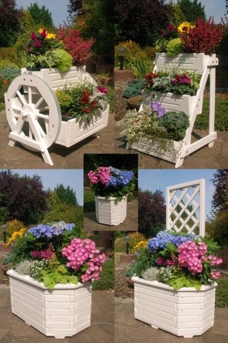 Bac fleurs escaliers - fleurs,
