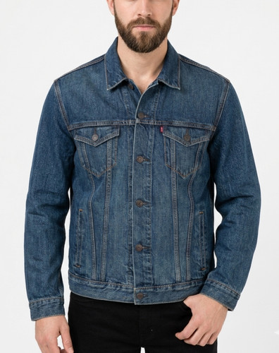 Veste jean camionneur - en,