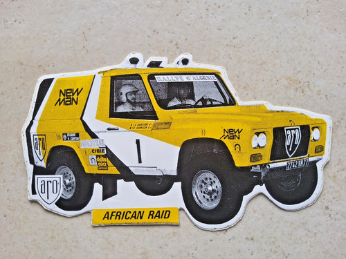 Autocollant aro lada rallye - autocollant,
