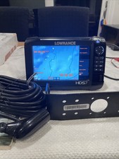 Lowrance HDS 7 Gen 3  Head Unit With Skimmer And Manual Tested Working