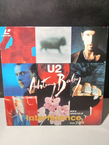 Laserdisc achtung baby - u2,