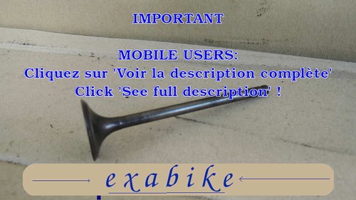 Soupape admission pour honda - d'admission,
