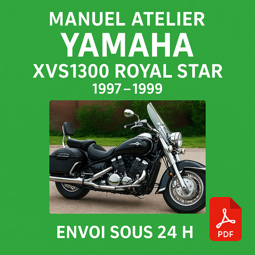 Manuel atelier yamaha xvs1300 - manuel,
