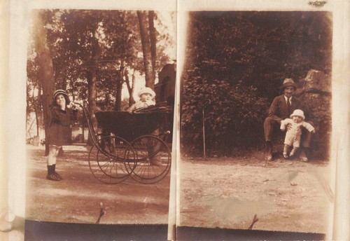 Ancienne photographie jeune - ancienne,