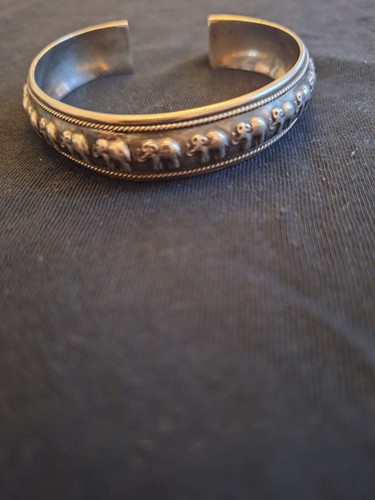 Bracelet manchette jonc - , ouvert