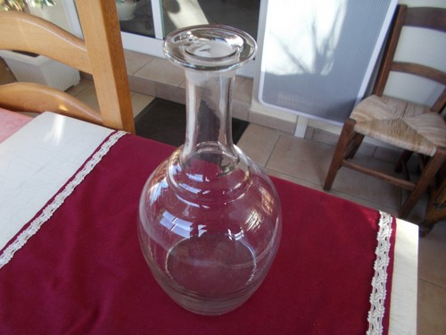 Ancienne carafe bouteille à - ancienne, carafe,