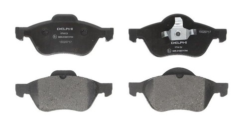 Kit plaquettes frein - de,
