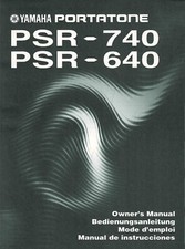 Yamaha Portatone PSR-740