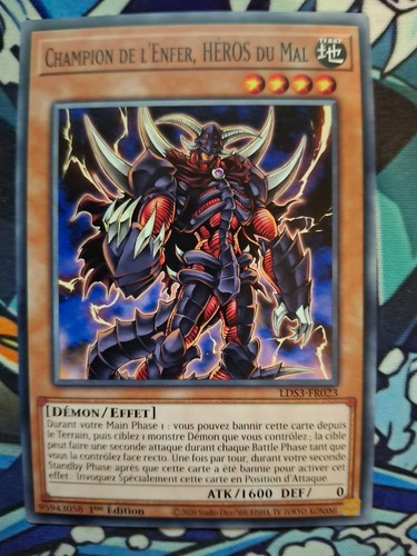 Carte champion de - carte, yu-gi-oh