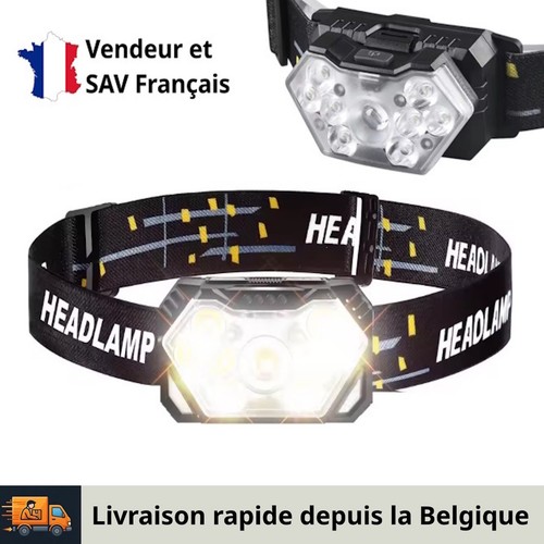 Lampe frontale led puissante - frontale, 9