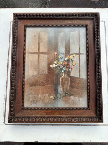 Tableau ancien nature morte - tableau,