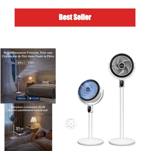 Levoit ventilateur sur pied - sur,