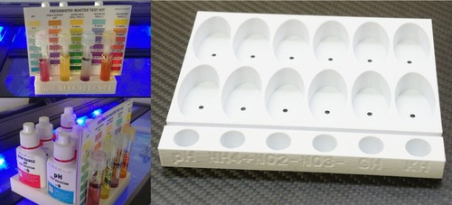 Aquarium test tube holder - aquarium,
